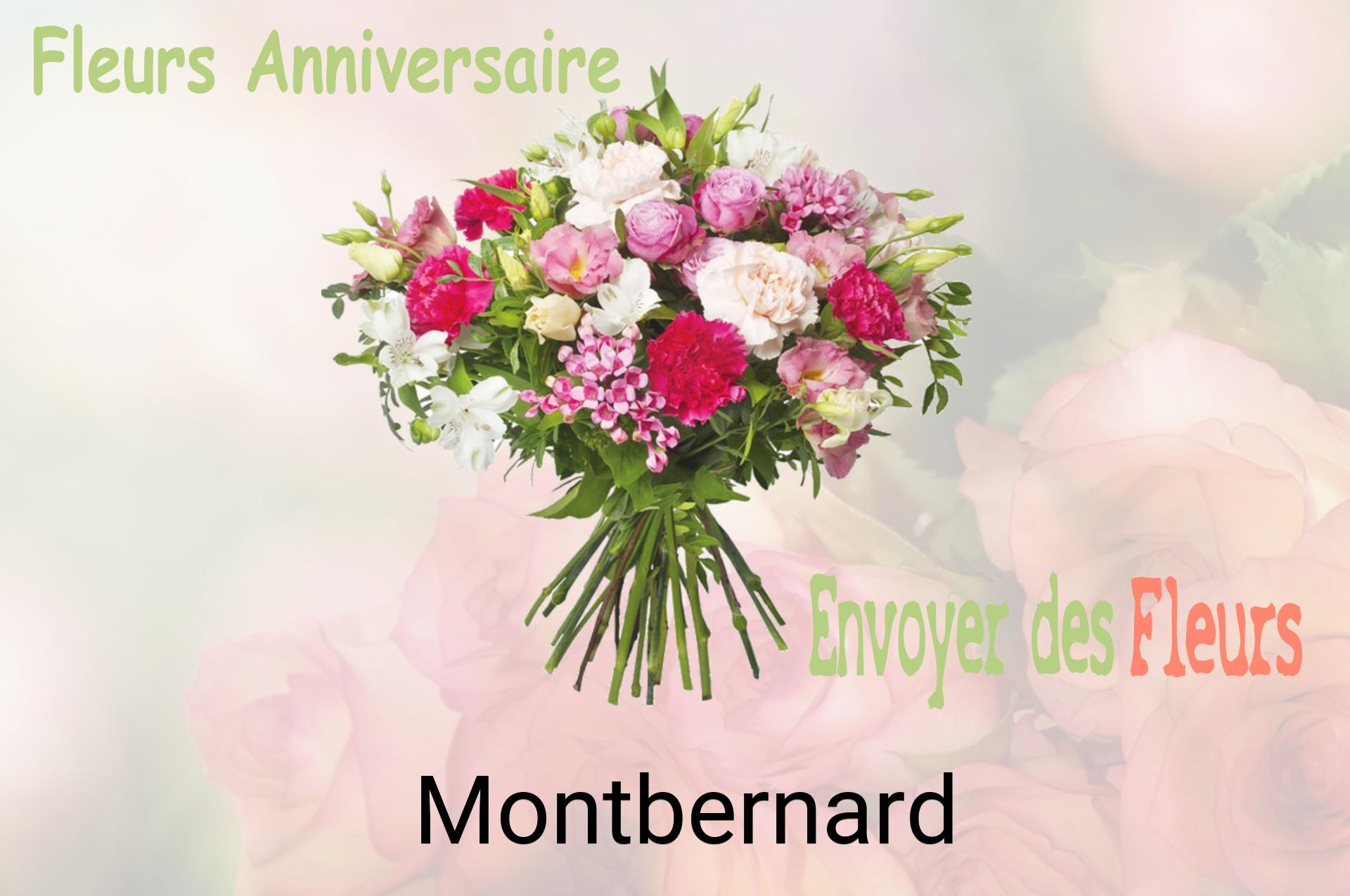 Bouquet de fleurs d’anniversaire livré à Montbernard